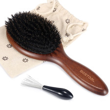 BESTOOL Hair Brush, Boar Bristle Hair Brushes for Women Men Kids, Boar Bristle B