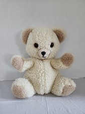 1986 Russ SNUGGLE BEAR PUPPET 10" Plush Lever Brothers Vintage Stuffed