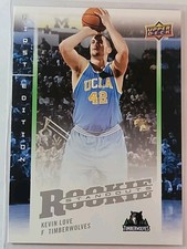 Kevin Love 2008-09 Upper Deck First Edition Rookie Standouts Insert Card #RS-KL. rookie card picture