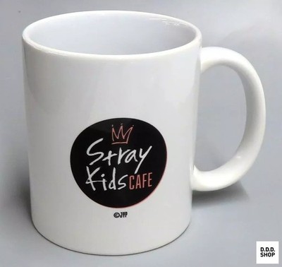 Stray Kids Cafe Official Style Keramik Tasse Band Merchandise Sammlerstück