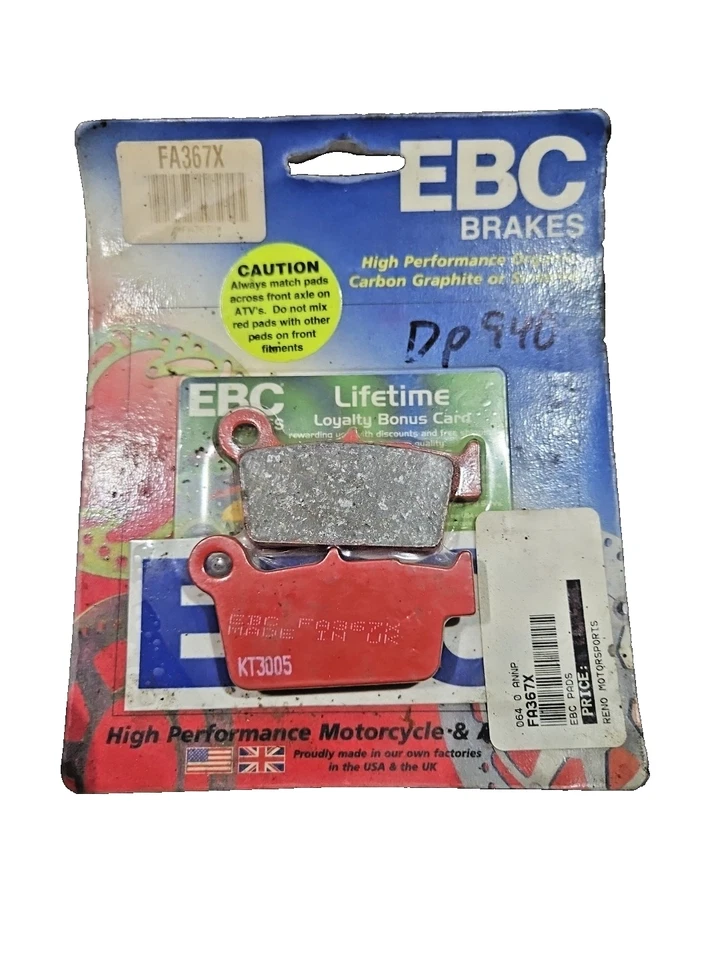 06'-12' APRILIA MXV RXV SXV 450 550 PASTILLAS FRENO CARBONO GRAFITO Foto 2 de 4