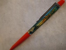 RARE VINTAGE DISNEY WINNIE the POOH BEAR MOTION MOVING FLOATING INK PEN EEYORE