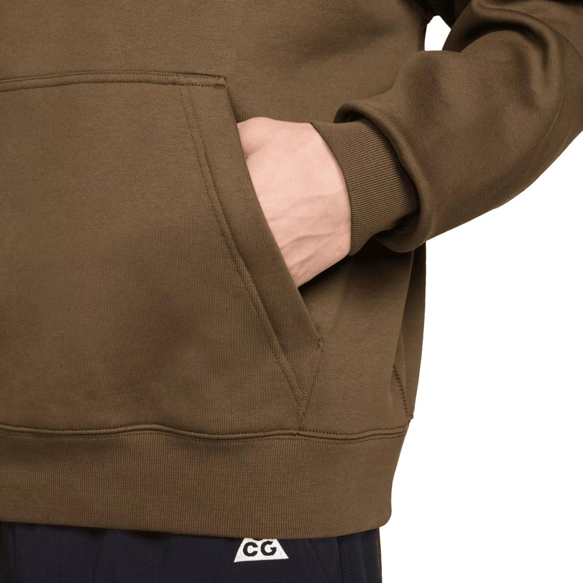 Nike ACG Tuff Fleece Pullover Hoodie Moosewood Brown DZ3392-235