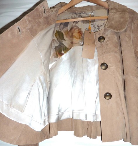 DOM & RUBY SUEDE JACKET - UK 16 - NEW WITH TAGS - RRP; GBP 415 - Picture 16 of 21