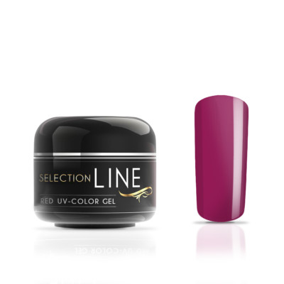 UV Farbgel Selection Line Red 5 ml Fushia Fusion Red | Pink Rot mittelviskos