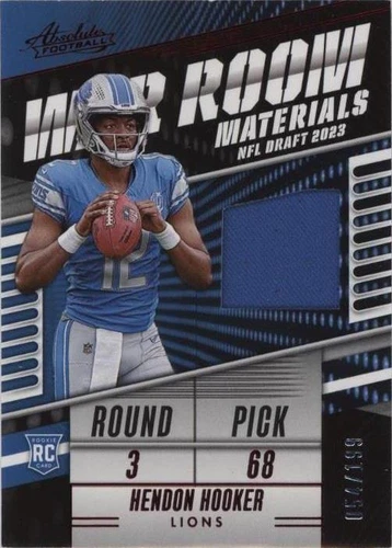 2023 Panini Absolute Hendon Hooker #WR-HH