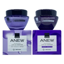 AVON Anew Platinum : Day Cream + Night Cream with Protinol 50ml - 1.70 fl.oz