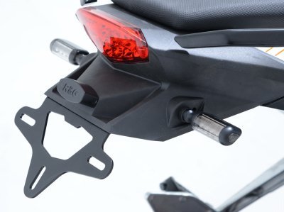 KTM 200 Duke 2012-2016 R&G racing black tail tidy licence number plate holder