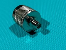 N Male Type Jack to RP-SMA Female Plug Straight RF Adapter Connector