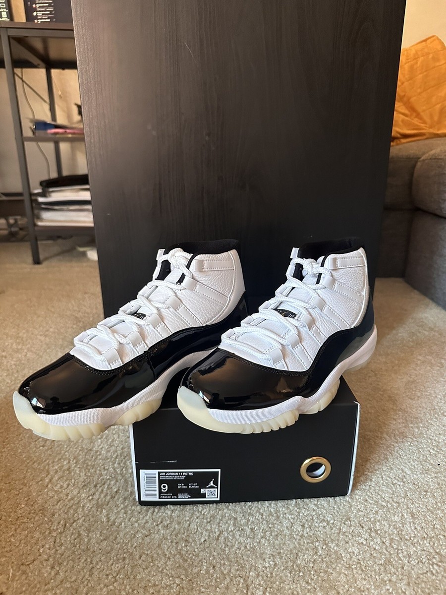 New Air Jordan 11 Gratitude 2023 Size 9 Rare Retro Authentic White
