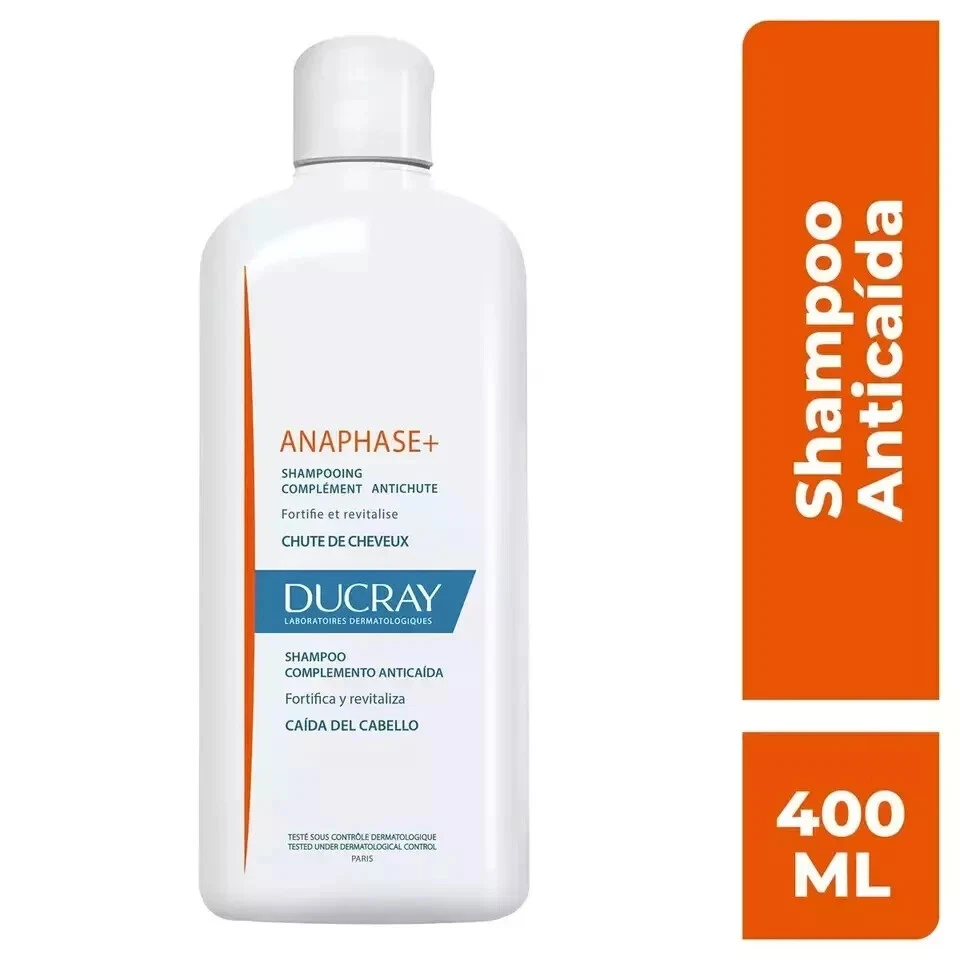 LOTE de 2 champú para pérdida de cabello Ducray Anaphase + 13,5 oz 400 ml Foto 4 de 4