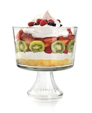 Anchor Hocking Monaco Glass Trifle Bowl, 104 oz Monaco Trifle Bowl