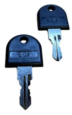 Keys To Fit Tractor Supply Tool Boxes Series E00-E99 SafeCo Brands 2-Keys