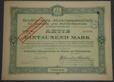 Wholesale Grain and Mill Company 1921 1000 Mark