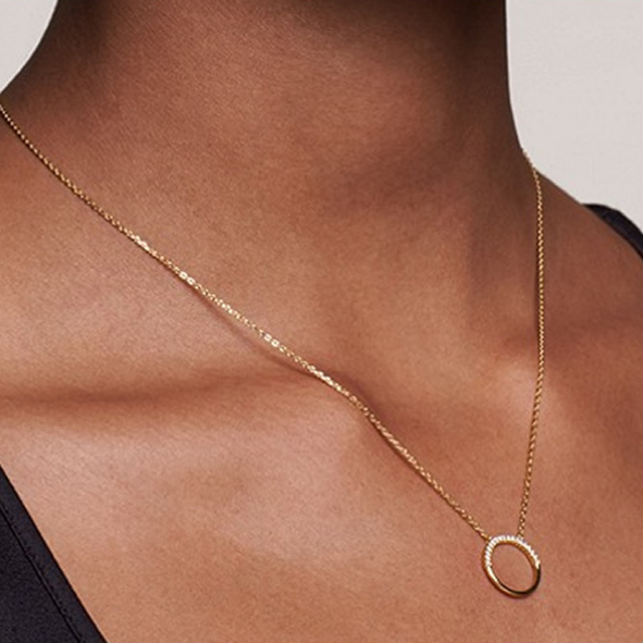 MICHAEL KORS ネックレス Precious Pave Circle MKC1110AN MICHAEL KORS ネックレス Precious Pave Circle MKC1110AN