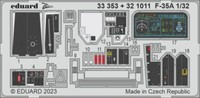 MW22 Eduard 33353 F-35A 1/32 Zoom Set For Trumpeter