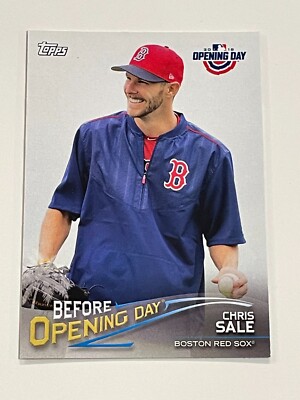 2018 Topps Opening Day Baseball Before Opening Day - Chris Sale - Boston Red Sox