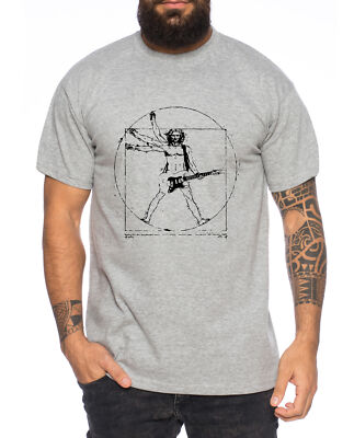 Vinci Rocks Herren T-Shirt Cooles lustiges Fun Shirt