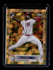 2022  Topps Chrome Sapphire Edition #360 Joan Adon Gold /50