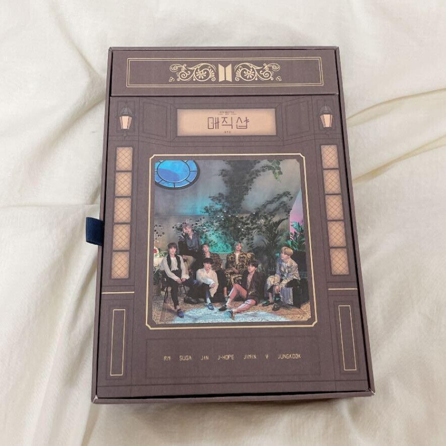 BTS 5th Muster Magic Shop Blu-ray 4Disc+Photobook+Photocard+lenticular card  SET