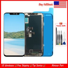 LCD Display Screen Touch Digitizer Assembly For iPhone X A1865 A1901 Black