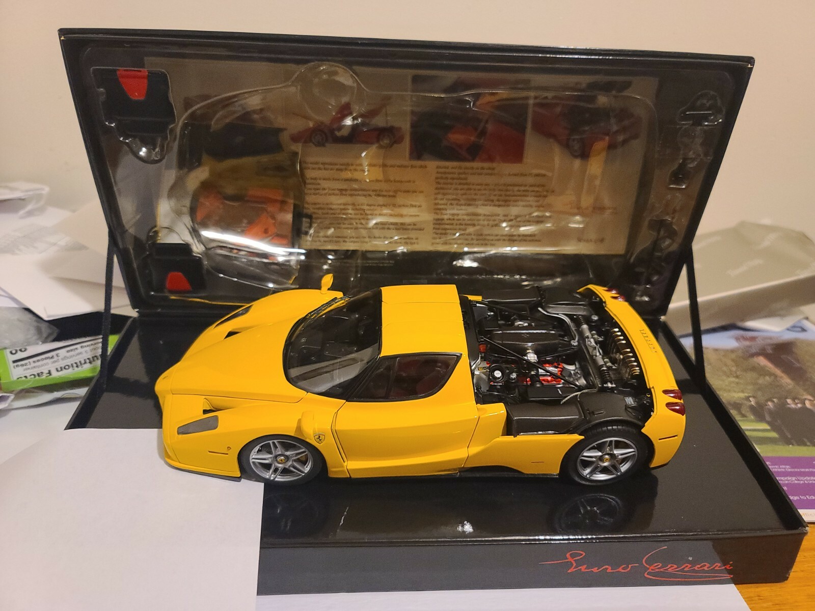 1/18 BBR Ferrari Enzo Yellow Diecast RARE , NAME YOUR PART in 