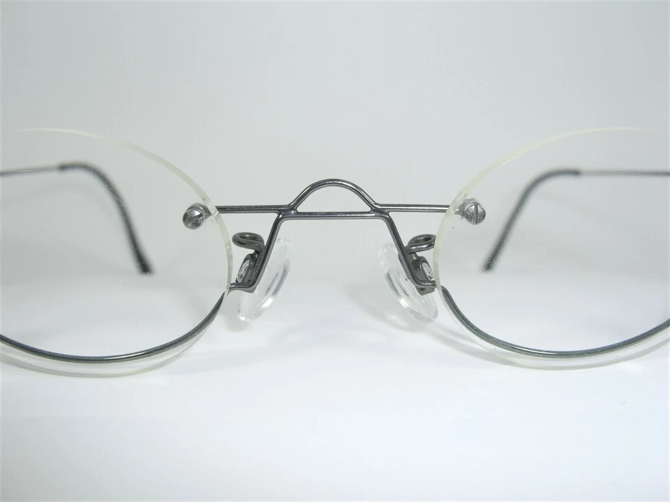 Wiliam S, очки, без оправы, овальный, титановый сплав, оправы, новые из старых запасов, прототип - Изображение 2 из 4