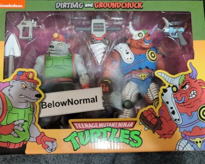 Neca TMNT Teenage Mutant Ninja Turtles Ultimate Dirtbag & Groundchuck Figures