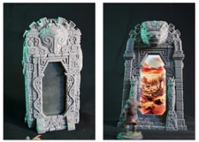 The Snake God Portal -Phone Powered / D&D / RPG / Magic / Black Scroll Games