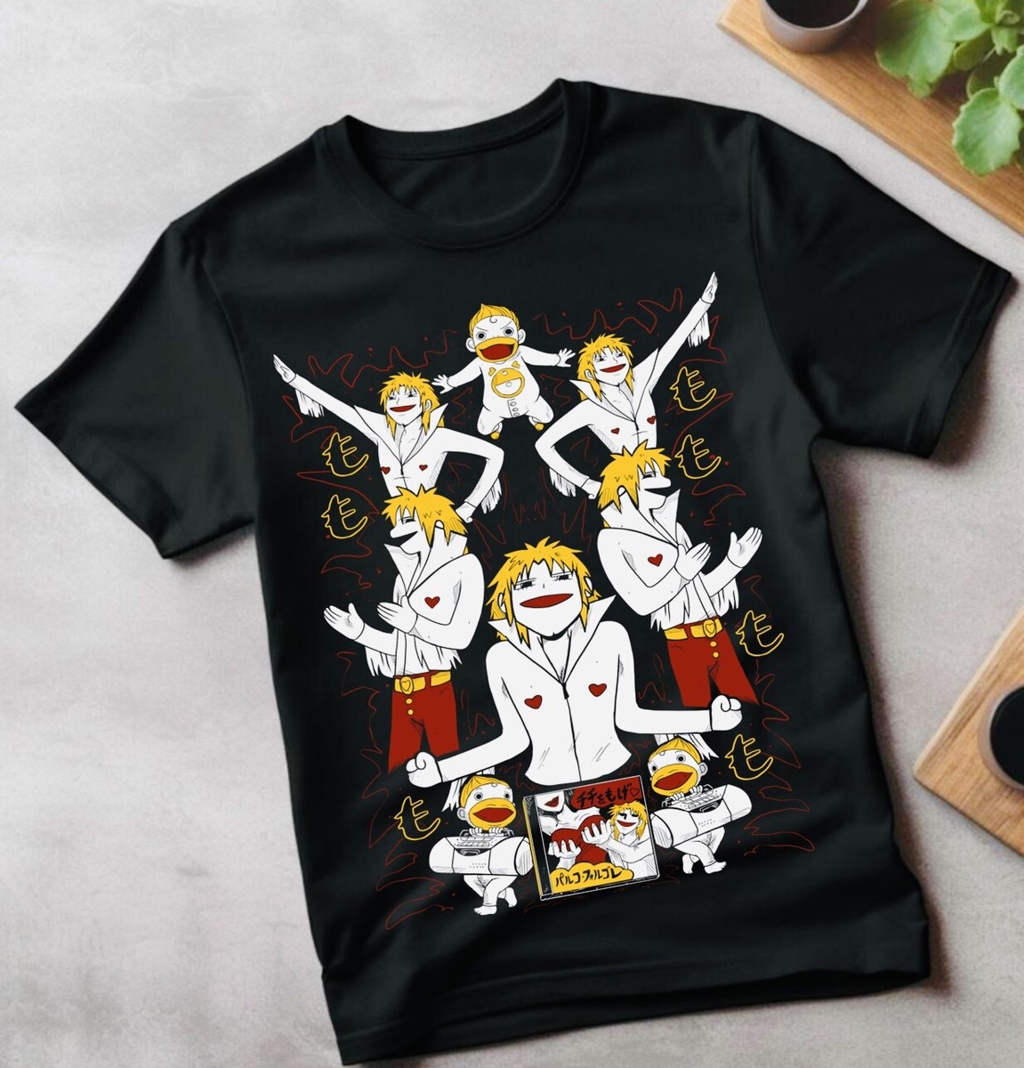 Zatch Bell Kanchomé Parco Folgore T-Shirt Kawaii Anime Manga Shir