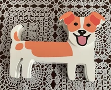 Valery Madelyn Wooden Doggie Photo Holder Stand 6 Inch Unique Dog Lover Item 