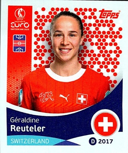 TOPPS UEFA WOMEN´S EURO SWITZERLAND 2025 STICKERS PARTE 1 (1 - 236) - Imagen 37 de 237