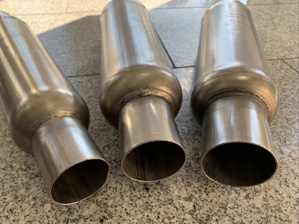  Düsenbeschleuniger - Durchgangsdämpfer 50mm* 55mm* 60mm* 63,5mm* Edelstahl - Bild 4 von 4