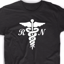 RN Nurse T Shirt Nursing Medical Wings Angel Tee LPN Assistant Registered