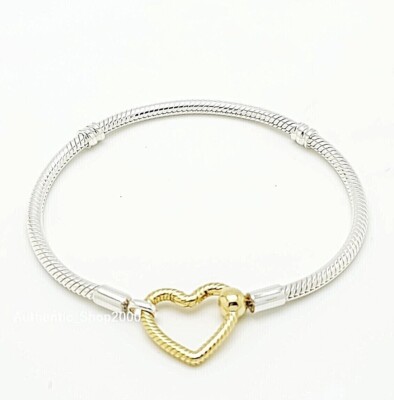 アクセサリー Pandora Heart Closure Snake Bracelet Amazon.com: PANDORA Moments Heart Closure Snake Chain