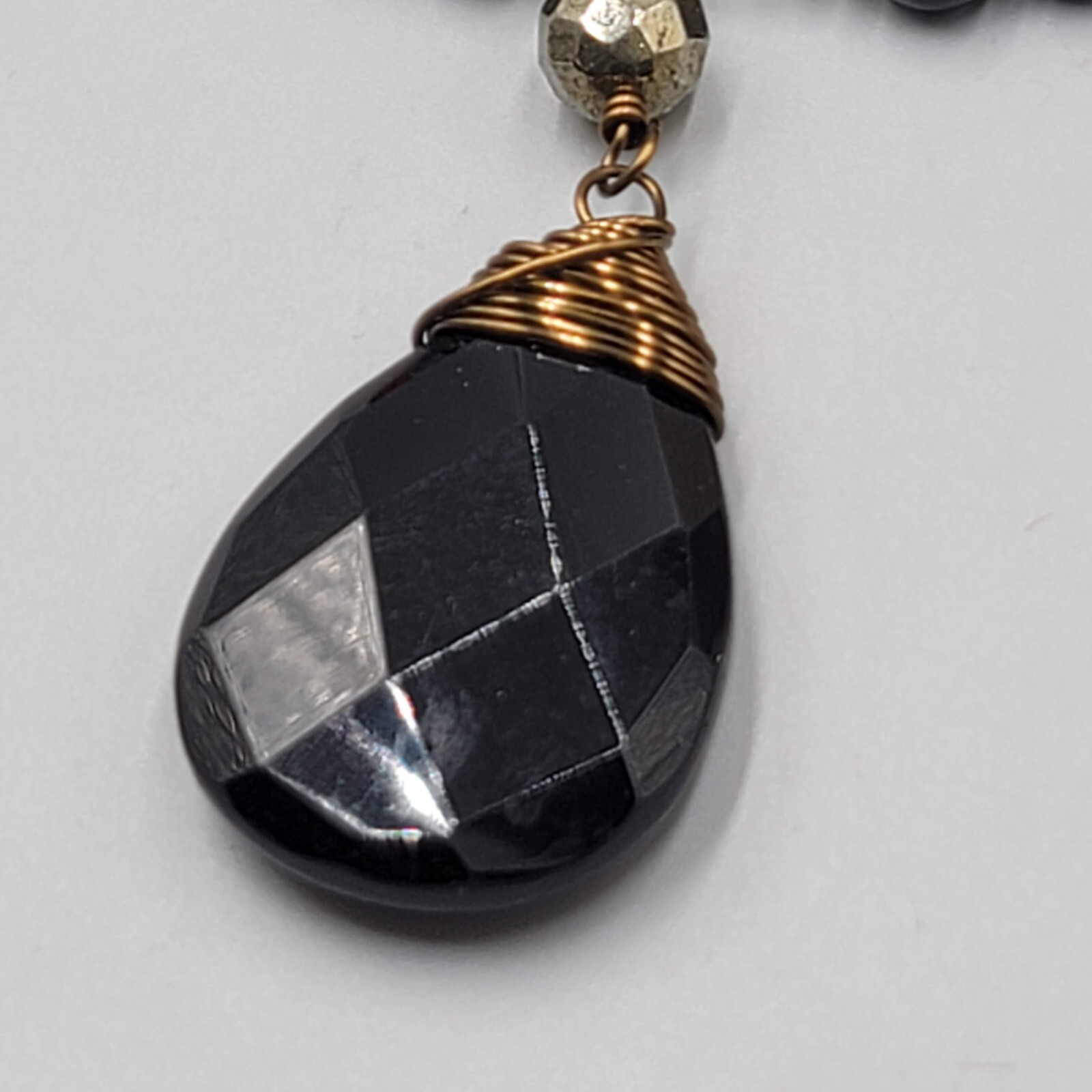 Simon & Ruby Gemstone Bead Necklace Statement Ste… - image 10