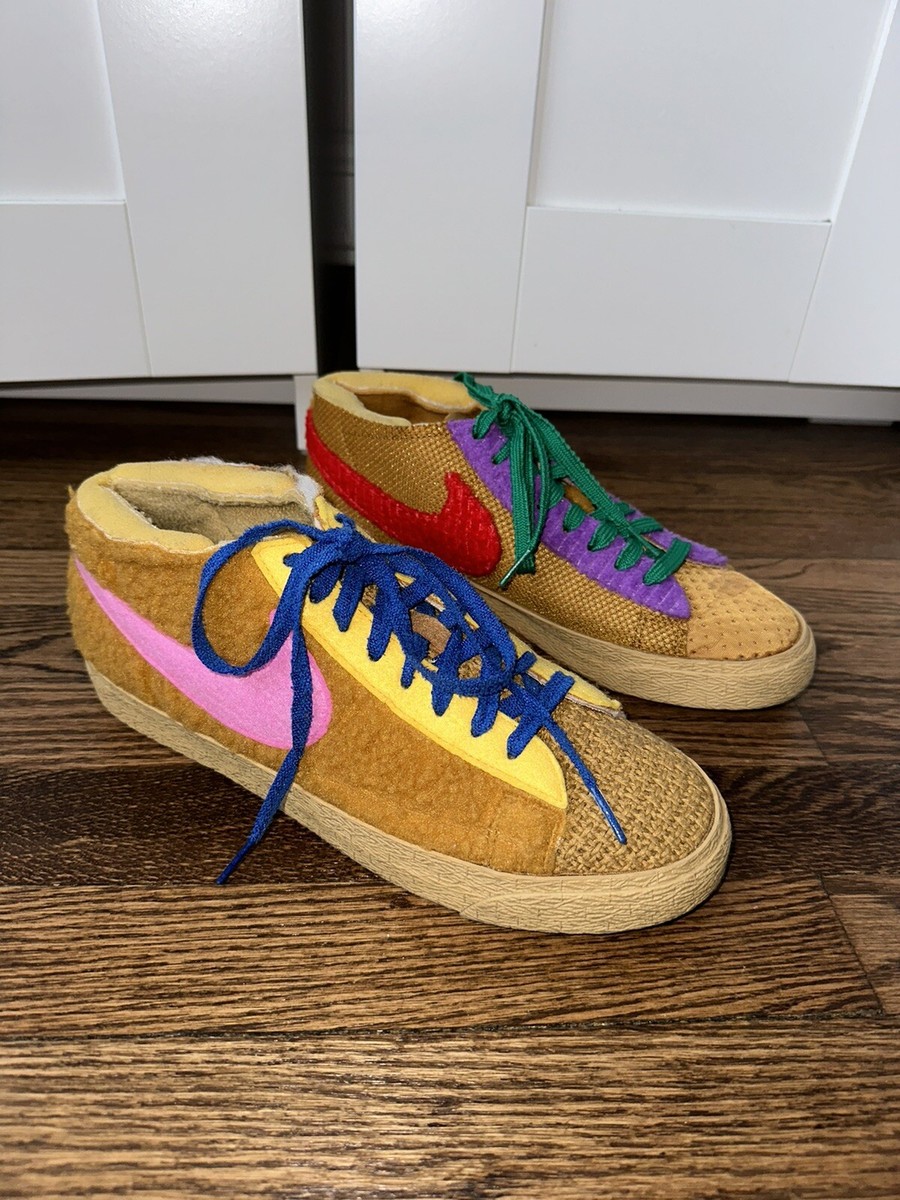 Nike Blazer Mid x CPFM Cactus Plant Flea Market ‘Sponge By You’ Men’s Size 9