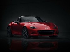 Cars 2015 mazda mx 5 roadster japan red Desk Mat Stitched