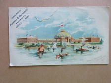 WORLDS COLUMBIAN EXPOSITION 1893 ADVERTISING CARD
