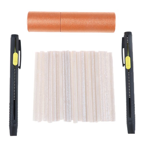 Stylo Craie Couturière Avec Bouton Poussoir - Marqueur Tissu Invisible Pour Couture Et Tailleur