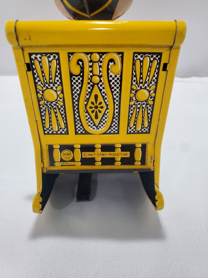 Rare 1950's Mechanical Minnie Mouse LINEMAR Toy w/ Origional Box eBay