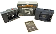 Vintage Soundesign 7638 Portable Cassette Recorder Japan w/Box Parts / Repair ZU