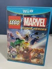 LEGO Marvel Super Heroes Nintendo Wii U, 2013 Video Game Complete - No Scratches