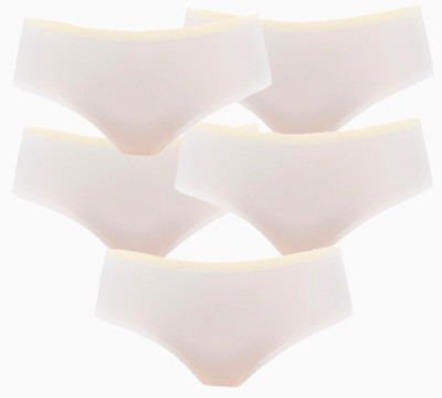 sloggi 5x Slip Wow Breeze Hipster UVP 64,75 Größe 38 Slips vanille Unterhosen
