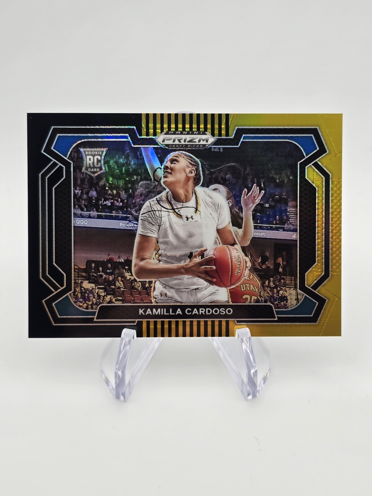 2024 Prizm Draft Picks KAMILLA CARDOSO Black Gold Rookie Variation 1/5 #59