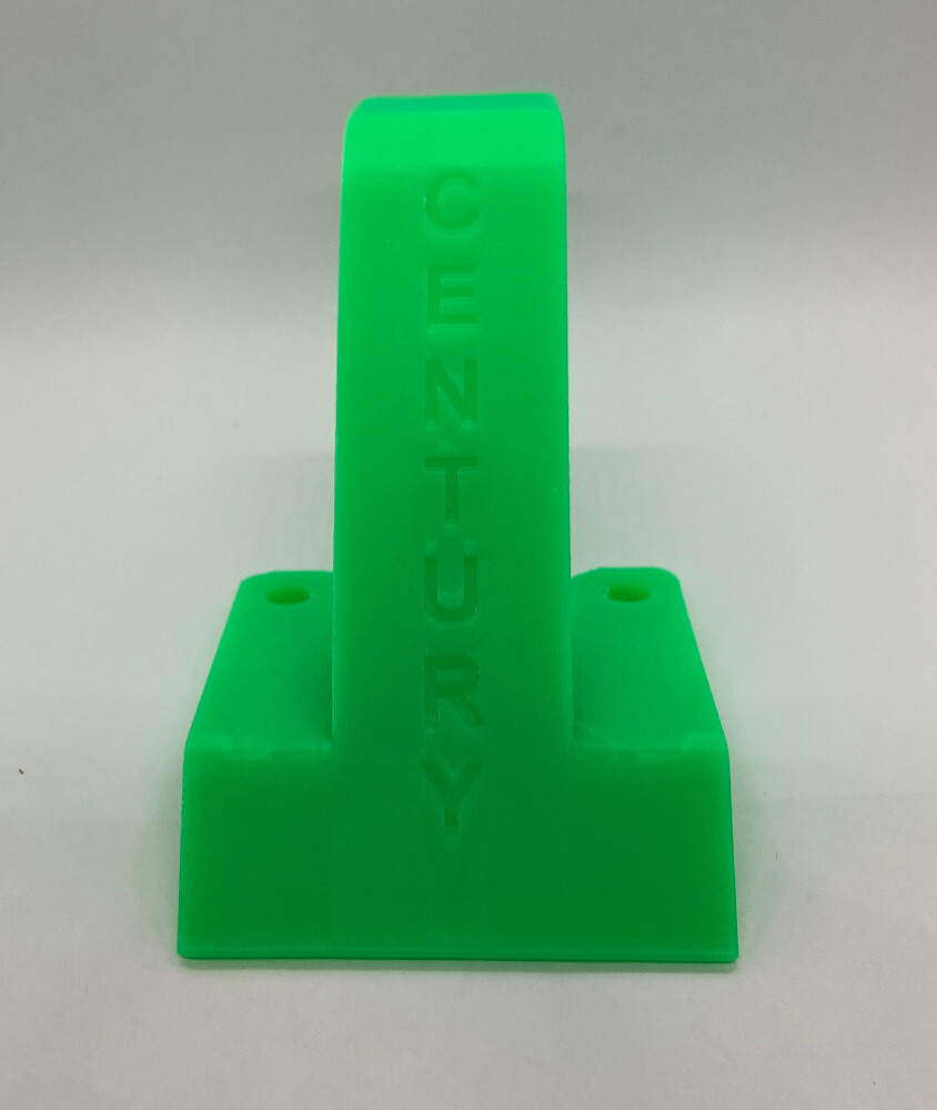 Century Skateboard Truck Lappers, unique vintage style, NEON GREEN