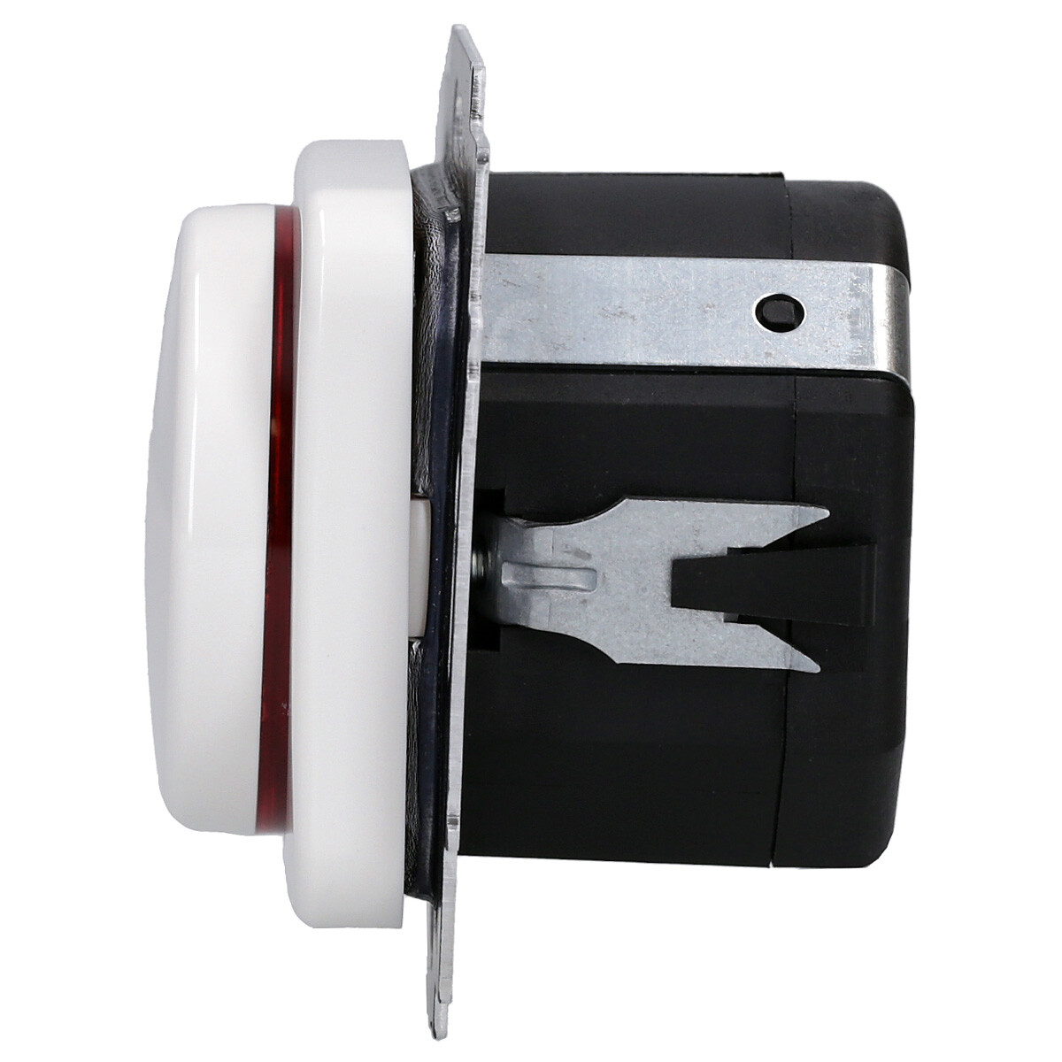 BUSCH-JÄGER, LED-Drehdimmer (LED Dimmer) 6523 U-102 (6523U 102) 6523U102 Mit Zentralscheibe 2115-914 In Balance Si Alpinweiß - Foto 3