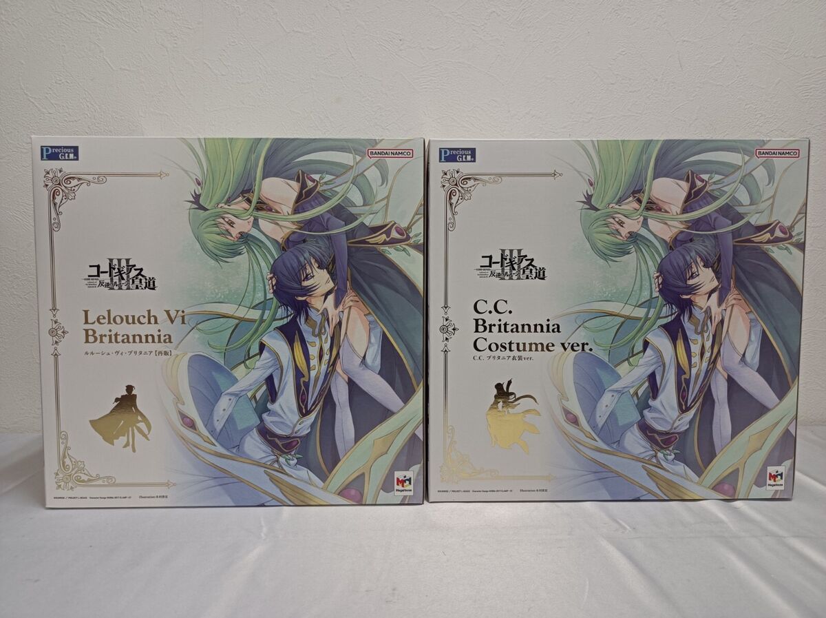 Precious G.E.M. Series Code Geass: Lelouch of the Rebellion Lelouch vi  Britannia & C.C. Set