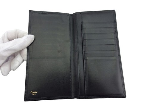 Cartier langes Geldscheinetui Pasha Leder echt gebraucht T22503 - Bild 5 von 8