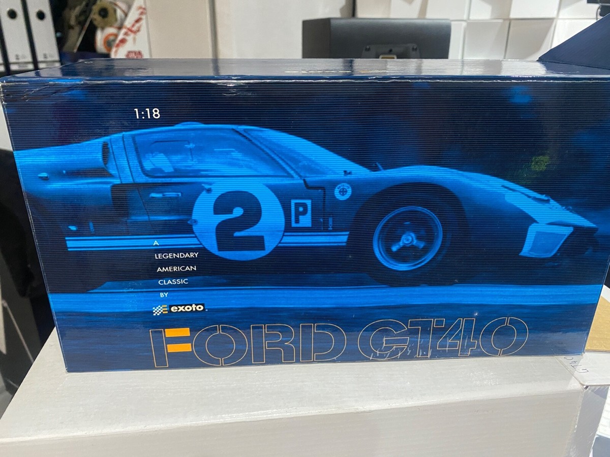 Exoto 1:18th Scale 1966 Daytona 24 Hours Ford GT40 MK II #98 Exoto 1:18th Scale 1966 Daytona 24 Hours Ford GT40 MK II #98